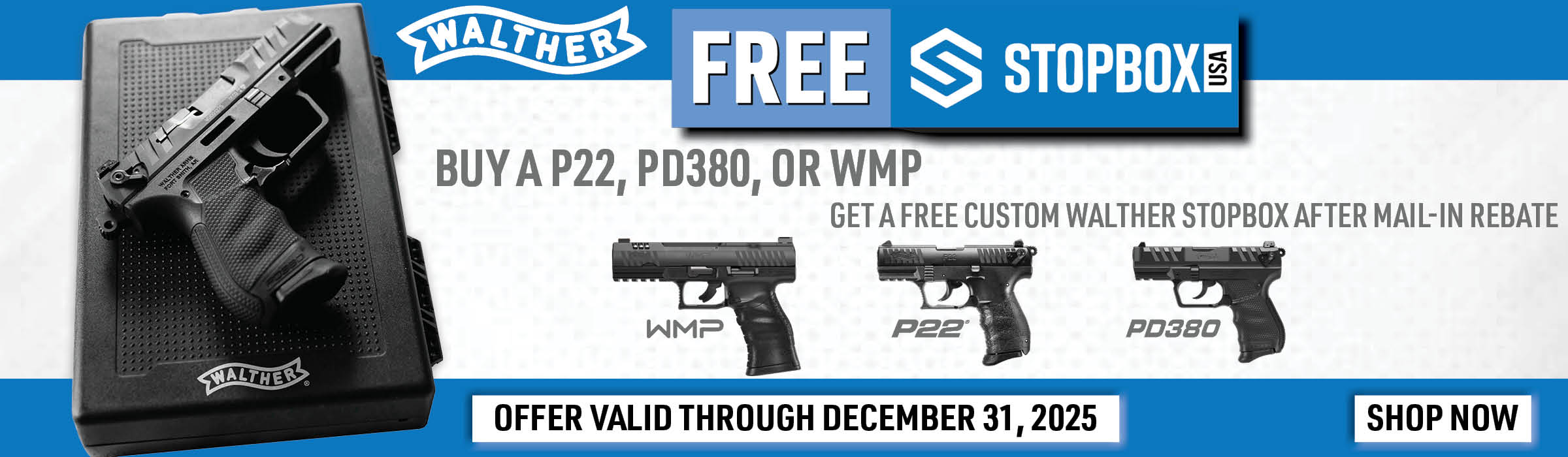 Walther Free Stopbox Promo